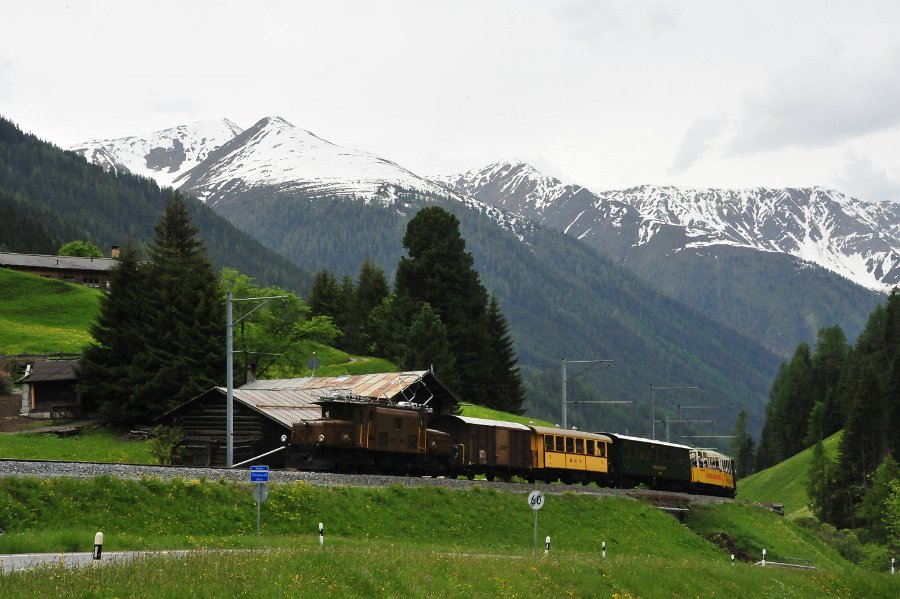 2019.06.11 RhB Ge 6-6 I 415 Krokodil von Davos nach Filisur und zurück (26)